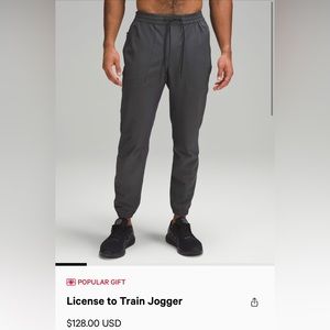 Men’s Lululemon License to Train Jogger